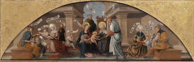 La Sagrada Parentela, principios del siglo XVI
