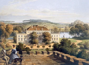 Una residencia real prusiana, c.1852-63