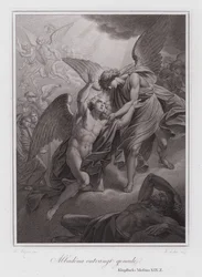 Abbadon recibe misericordia (grabado)