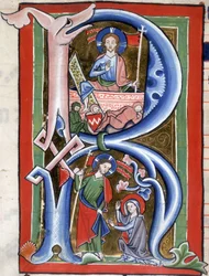 Añadir 16950 f.106v (detalle) Escenas de la vida de Cristo (vitela)