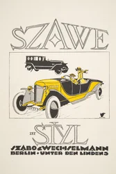 Anuncio para Szawe (Szabo & Wechselmann), de Styl, pub.1922