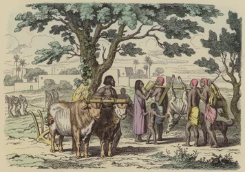 Agricultor y cazadores del Antiguo Egipto