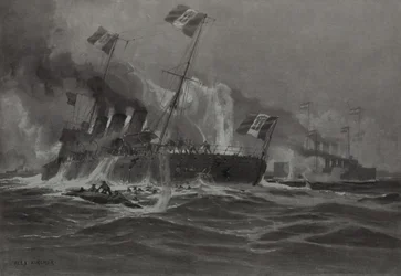 Ataque de la marina austrohúngara a dos destructores de torpedos italianos