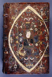 Portada del libro con un retrato de Martín Lutero (1483-1546)