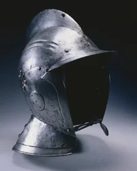 Burgoneta con piezas de mejilla articuladas, c.1540