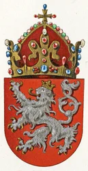 Escudo de armas de Bohemia, c.1898