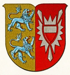 Escudo de armas de Schleswig-Holstein, c.1898