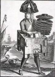 Traje para un Sombrerero, pub. por Gerard Valck, c.1690