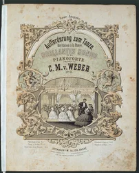 Portada de la partitura de 