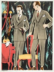 Der Arbiter, trajes de Fasskessel & Muntmann, de Styl, pub.1922