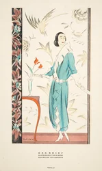 Der Brief, abrigo de Kurnen, de Styl, pub.1922