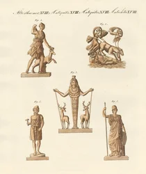 Divinidades de los griegos y romanos