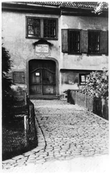 Entrada a la casa de Johann Sebastian Bach (1685-1750)