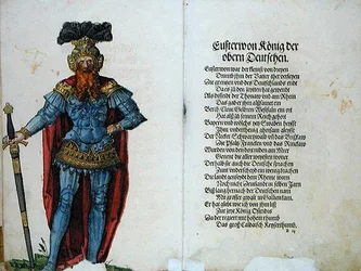 Eusterwon, rey de los germanos superiores, de 