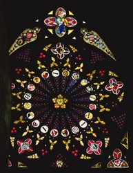 Rosetón de cinco lóbulos