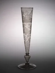 Copa de flauta, principios del siglo XVII