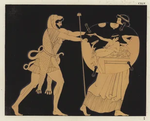 Hércules y Atenea