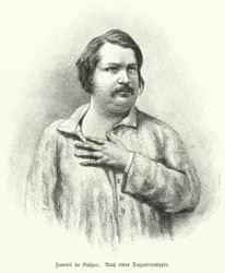 Honoré de Balzac, novelista y dramaturgo francés