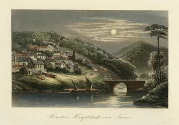Houston, capital de Texas, c. 1845-c. 1850