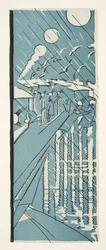 Ilustración de Styl, pub.1922 (pochoir print)