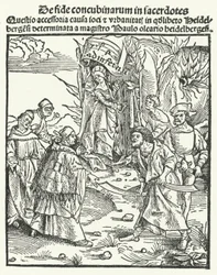 Ilustración de una obra de Jakob Wimpfeling (grabado)