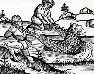 Ilustración tomada de la Crónica de Nuremberg, 1493