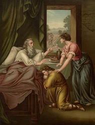 Jacob obtiene la herencia de Esaú subrepticiamente