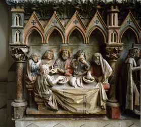 La Última Cena (alto relieve)