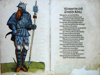 Mannus, el primer rey alemán, de 