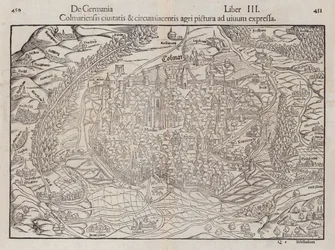 Mapa de Colmar