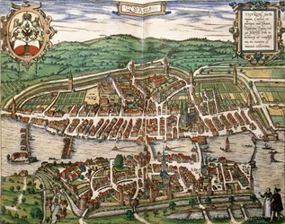 Mapa de Zúrich, 1575