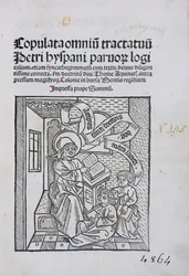 Maestro y alumnos, 1490