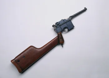 Pistola Mauser semiautomática 7.63 mm M1896, circa 1898