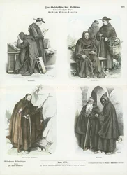 Trajes masculinos de órdenes religiosas cristianas