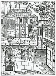 De la Jactancia o la Confianza en la Fortuna, ilustración de la traducción al inglés de Alexander Barclay de 