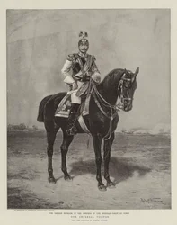 Nuestro visitante imperial (litografía)