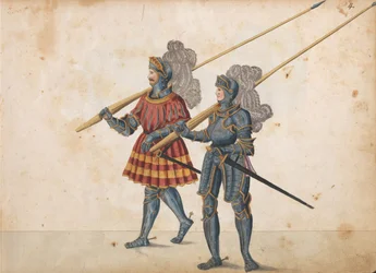 Desfile para un torneo, c.1640
