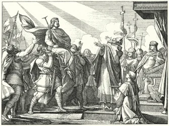 Pipino el Breve proclamado Rey de los Francos, 751