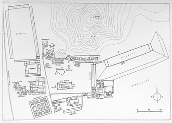 Plano de Olimpia, Grecia