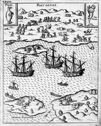 Puerto Deseado, 1626