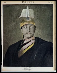 Retrato del Kaiser Guillermo II (1859-1941) de Jugend, 1905