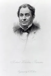 Robert Wilhelm Bunsen, grabado por C.H Jeens