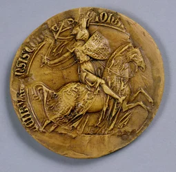 Sello de Juan I (1296-1346) de Luxemburgo, Rey de Bohemia