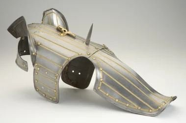 Shaffron, armadura para la cabeza del caballo