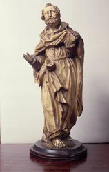 Estatuilla de un santo, Bajo Rin