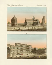 Edificios extraños en Italia
