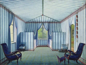 Sala de la tienda, después de 1830