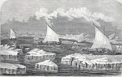 Los barcos bajo vela, pub. Londres 1874