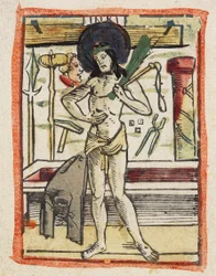 El hombre de dolores, c.1480-1490