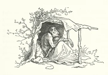 Los dos simios (grabado)